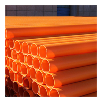 Tuyaux isolants en plastique MPP de haute qualité pour câbles électriques, excellente isolation électrique, pour soudure bout à bout