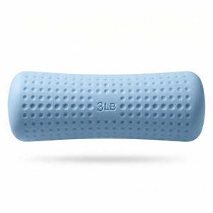 Haltères personnalisés avec logo pour équipement de gym, haltères de fitness pour la perte de poids, ensembles d'haltères à main en silicone et fonte - Product Image 6