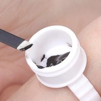 Microblading 0.18mm Noir Tebori Lames Aiguilles Aiguilles De Tatouage Aiguille De Maquillage Permanent Lames De Sourcils Manuelles