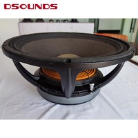 Haut-parleur haute puissance sub woofer 18 pouces avec haut-parleur de basse à bobine 5 pouces pour système audio professionnel
