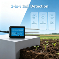 Capteur de pH du sol solaire autonome LoRaWAN pour la surveillance en temps réel sans fil de l'agriculture intelligente et de la culture des cultures