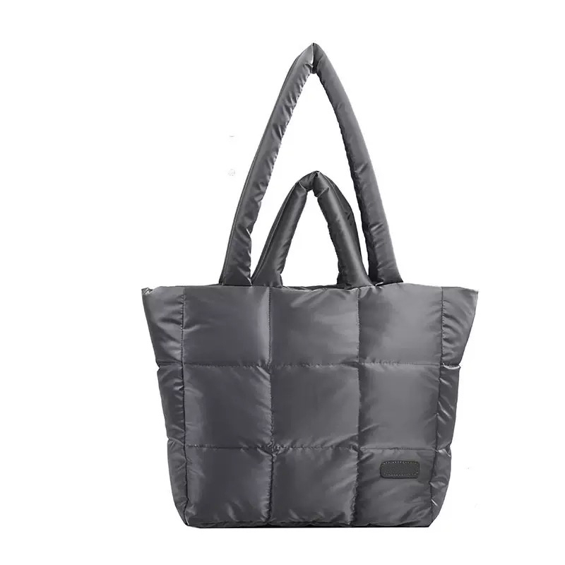 Portable Puffy Tote Handbag Lightweight Tote Bag