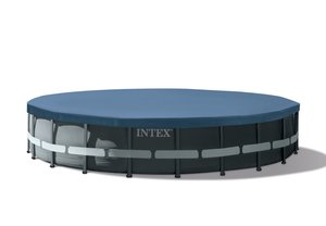 Piscina Rotonda INTEX 26334 con Telaio in Acciaio da 6,1 m x 1,2 m per Intrattenimento Familiare all'Aperto - Product Image 6