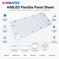 Panneau LED flexible haute luminosité découpable 448LED/PCS 3000K Panneau flexible translucide rétroéclairé pour pierre/marbre/comptoirs muraux