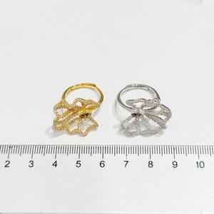 Base para Anillo de Plata S925 con Cuentas Redondas de 11-12 mm, Accesorios de Perlas para DIY, Joyería de Moda con Base Vacía de 25 mm, 10034 - Product Image 4