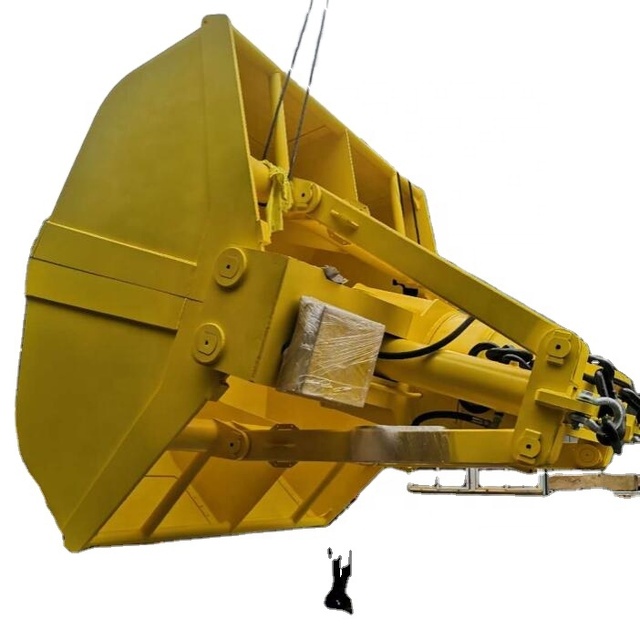 GBM 25T Clamshell Single Rope Wireless Remote Control Grab Bucket for Bulk Cargo for Sale for Crane