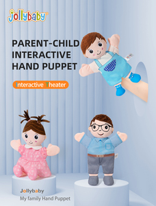 Giáo Dục Giả Vờ Kể Câu Chuyện Búp Bê Đồ Chơi Con Rối Tay Gia Đình Menber charater 100% Mềm Sang Trọng Bé Cho Trẻ Em Kid Unisex - Product Image 2