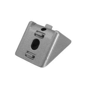 Đen Cap 30*30 Khe Cắm <span class=keywords><strong>6</strong></span> Gắn Kim Loại Kệ Bên Trong Die Cast Nhôm Tam Giác Góc Tăng Cường Khung - Product Image 3