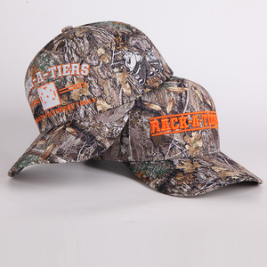 Thời Trang Người Đàn Ông Rừng Ngụy Trang Săn Bắn Cap Tùy Chỉnh Thêu Ngoài Trời Cây <span class=keywords><strong>Camo</strong></span> Mũ Bóng Chày - Product Image 3