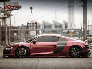 Kit de carrosserie large en fibre de verre LB Performance Style pour 2008-2015 <span class=keywords><strong>Audi</strong></span> R8 V8 V10 Car Bodykit Modified Upgraded - Product Image 4
