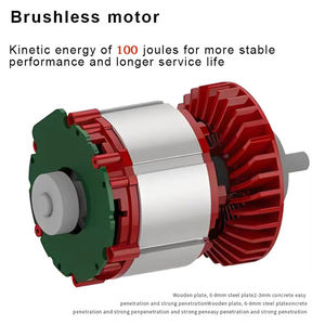 SDIOU DCCN100X2 100J Chiodatrice a Batteria con Batteria agli Ioni di Litio da 5.0AH e Motore Brushless - Product Image 4