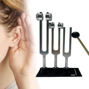 128/256/512Hz Chakra Tuning Forks Set Weighted High Quality Medical Chakra Tuning Forks For Sound Healing - Product Image 1