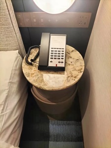 52 ''Vòng patagonia bàn ăn với xoay lười biếng Susan biệt thự tiệc thương mại Nhà hàng đồ nội thất Pandora đá cẩm thạch hàng đầu - Product Image 6