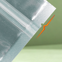 Sacs d'emballage en aluminium personnalisés, sacs en plastique de qualité alimentaire, fermetures à glissière pour aliments et bonbons, sacs en film polyester