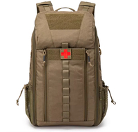 Sac à dos médical d'urgence tactique Sacs de premiers soins étanches Sac à dos médical