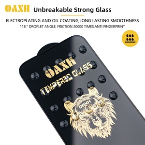 Pellicola Protettiva Pieghevole in Vetro Temperato con Effetto Elettroplaccato, Anti-Statica, HD Trasparente per <span class=keywords><strong>iPhone</strong></span> X e Xiaomi Note <span class=keywords><strong>12</strong></span>/13 - Product Image 3