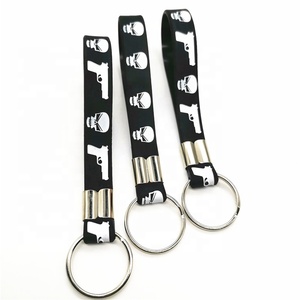 Gelang Gantungan Kunci Silikon DIABETIC untuk Mobil, Gantungan Kunci Silikon Promosi Custom dengan Embos - Product Image 6