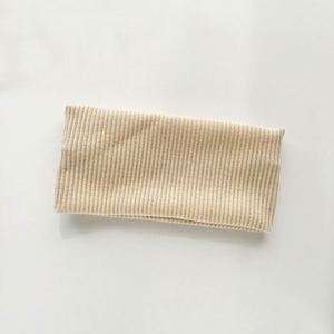 Bandeaux de sport fins personnalisés coréens avec logo, en tissu tricoté élastique d'hiver, unisexe, à rayures - Product Image 6