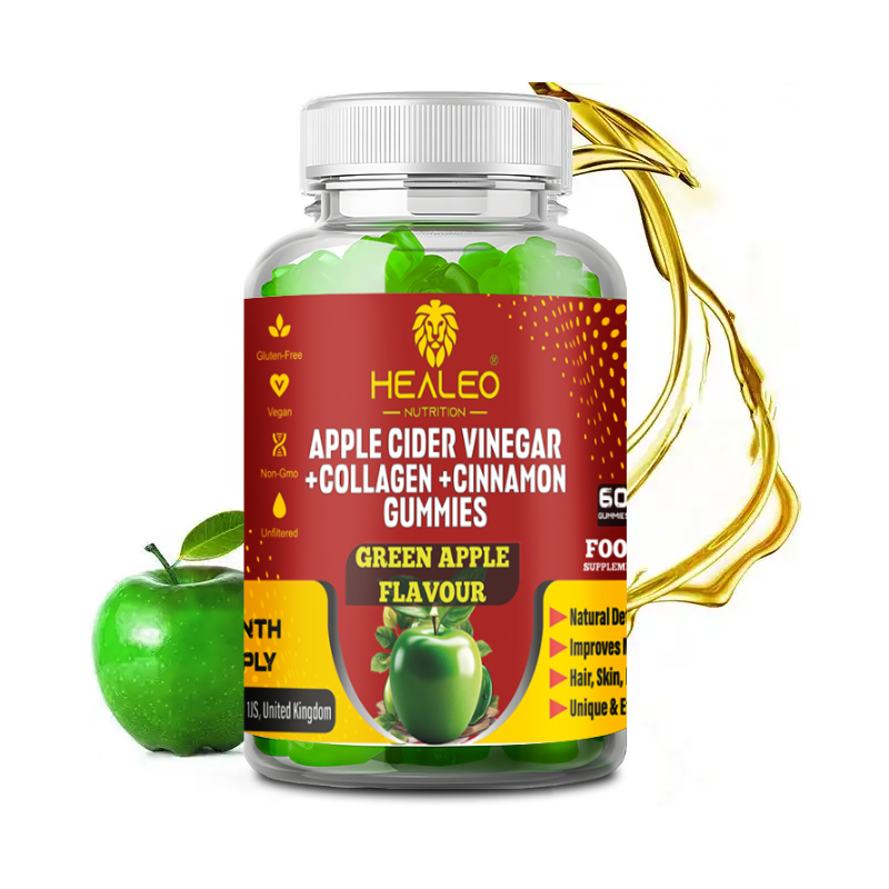 Wholesale Vegan Apple Cider Vinegar Gummies - Digestive & Immune Support System Supplement with Probiotics