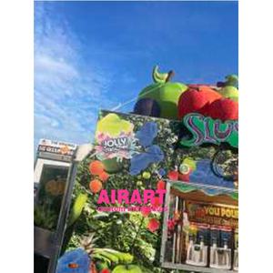 부스 광고 훈장을 위한 살아있는 사진 촉진 팽창식 과일 풍선 - Product Image 1