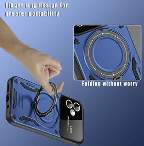Funda Magnética con Anillo para Teléfono <span class=keywords><strong>Samsung</strong></span> Galaxy A04 A04S A04E, Funda con Carga Inalámbrica para <span class=keywords><strong>Samsung</strong></span> A04 <span class=keywords><strong>S</strong></span> E - Product Image 5