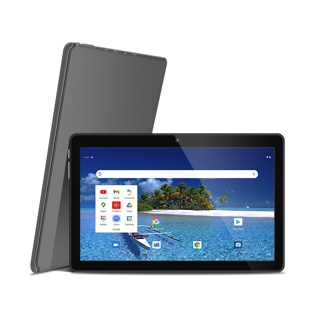 10.1'' Tablet PC 1280x800 IPS Android 10 2GB 32GB Business Use Capacitive Touch Screen USB-C with Keyboard