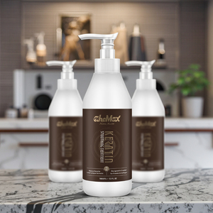 AHCMAX Aceite de Argán Orgánico Puro para el Crecimiento del Cabello, Tratamiento Reparador del Cabello <span class=keywords><strong>con</strong></span> Queratina y Colágeno, Fórmula 2 en 1 - Product Image 6
