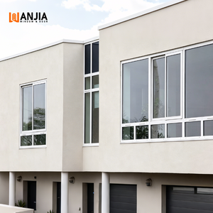 Finestra Scorrevole di Fabbrica Nuova ad Alta Sicurezza di Piccole Dimensioni Finestra Orizzontale in Plastica con Doppio Vetro per Seminterrato Finestre in PVC - Product Image 2