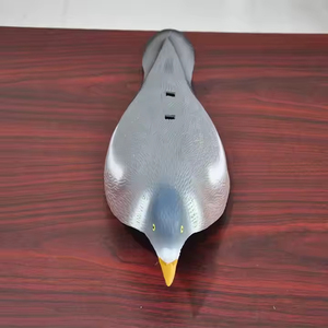Señuelo de paloma de plástico duradero para <span class=keywords><strong>caza</strong></span>, atracción de aves al aire libre, decoración de jardín, textura de plumas realista, resistente a la intemperie - Product Image 2