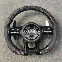 Volant personnalisé en fibre de carbone pour Mercedes Benz Classe S W222 W203 W204 W205 W212 W213 CLS W218 C300 AMG GT