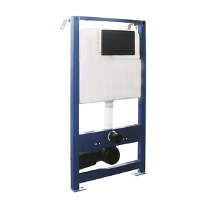 Porte-réservoir de toilette à double <span class=keywords><strong>chasse</strong></span> de 80mm, mécanique, design européen, encastré et fermé, pour toilette suspendue au mur - Product Image 5