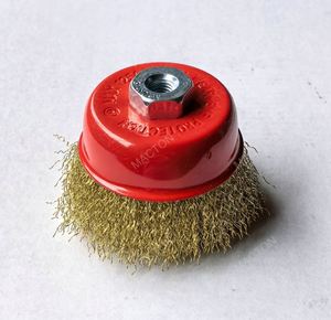 <b>Wire</b> <b>Brush</b> Brass <b>Wire</b> <b>Brush</b> Heavy Duty Crimped <b>Wire</b> Cup <b>Brush</b> - Product Image 4