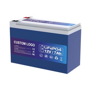 欧盟库存12v 7ah锂离子lifepo4电池组可充电深度循环储能电池，用于不间断电源/太阳能系统 - Product Image 6