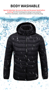 <span class=keywords><strong>ropa</strong></span> térmica Chaleco térmico de invierno unisex para mantener el calor en exteriores - Product Image 3
