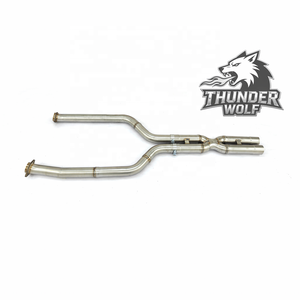 Hochwertiges HT X-Design Mittelrohr-Auspuffsystem für BMW X5M X6M F95 F96 4.4T Performance Edelstahl 304 Auspuffanlage - Product Image 3