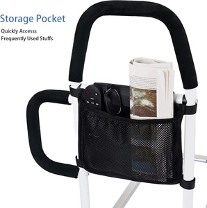 Giường đường ray cho người lớn tuổi an toàn, giường Hỗ trợ đường sắt với kép lấy thanh rơi phòng chống giường bên đường ray cho người cao niên khuyết tật - Product Image 6