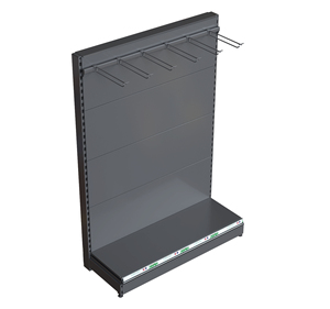 Custom ODM/OEM Modular Metal Supermarket <b>Shelves</b> High Capacity Aisle <b>Racking</b> System with <b>Shelf</b> Stopper for Superstore - Product Image 3