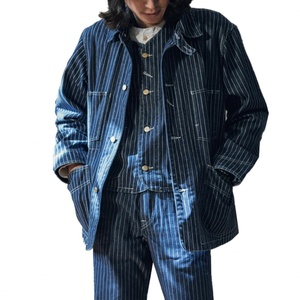 Chaleco Deportivo Multibolsillos para Hombre, Diseño OEM, Chaleco Vaquero Crudo, Logotipo Personalizado, Chaleco Vaquero Jacquard Azul de Alta Calidad para Hombre - Product Image 3