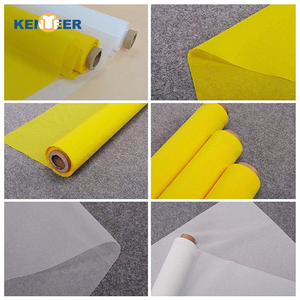 Precio de fábrica 60-420 Amarillo Blanco de impresión de pantalla de seda de malla para textiles de impresión de pantalla - Product Image 3