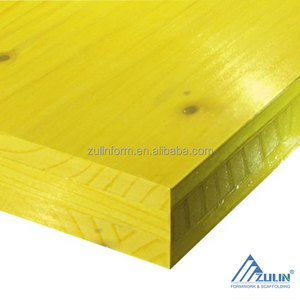<span class=keywords><strong>Tableros</strong></span> de Madera Contrachapada de Abeto Amarillo de Alta Calidad Zulin de 21 mm y 27 mm, 3 Capas, para Encofrados de Construcción - Product Image 2