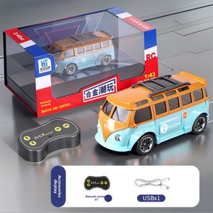 Haotian <span class=keywords><strong>Auto</strong></span> Telecomandata <span class=keywords><strong>in</strong></span> Lega <span class=keywords><strong>Scala</strong></span> <span class=keywords><strong>1</strong></span>:<span class=keywords><strong>43</strong></span>, Mini Bus Volkswagen T1, Modellino Giocattolo per Bambini, Nuovo Design Transfrontaliero, <span class=keywords><strong>Auto</strong></span> RC - Product Image 3