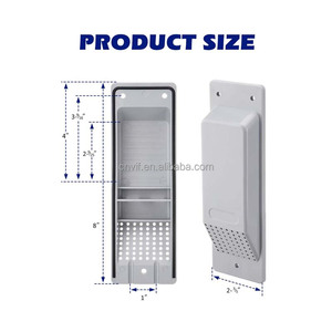 Heavy Duty Shipping <b>Container</b> Air Vents ABS <b>Plastic</b> Ventilation Holes for Sale Sea Freight Box Ventilation Louver Replacements - Product Image 2