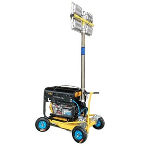 Tour d'éclairage mobile Himoinsa, tour d'éclairage <span class=keywords><strong>Airstar</strong></span>, tour d'éclairage à LED, moteur diesel - Product Image 5