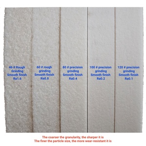 Meule abrasive en céramique PA WA 100*50*20 64C Chrome/Corindon blanc, Meule personnalisée en alumine blanche fusionnée, Outil abrasif en forme de coupelle - Product Image 6