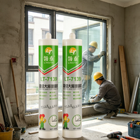Scellant silicone acide LT-7139 haute performance, adhésif écologique pour le verre, le bois, les portes vitrées, les aquariums et la décoration