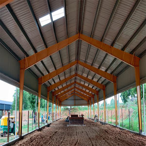 โรงเรือนเลี้ยงวัวโครงสร้างเหล็กสำเร็จรูปดีไซน์ทันสมัยสำหรับปศุสัตว์วัว - Product Image 5