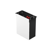 Baterai LiFePO4 48V 51.2V 200Ah 10.24kWh Rakit-Terpasang di Rak, Sistem Hybrid Grid CAN, Sel Grade A, untuk Peralatan Rumah Tangga