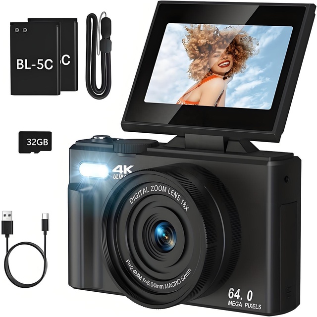 Entry-Level Mirrorless Camera Student-Specific Digital Camera HD Travel CCD Campus DSLR Camera for Girls
