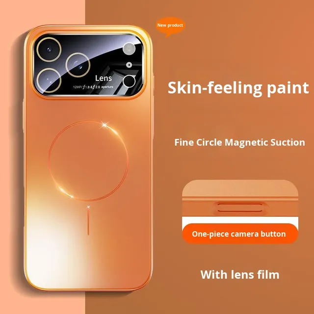 Full Coverage Protective Case for Apple for iPhone 17 Pro Max for 17 AIR with Integrated Magnetic Lens and Anti-Drop
