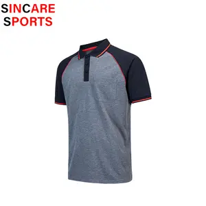 Camiseta de polo personalizada com design de camiseta, fabricante de roupas esportivas